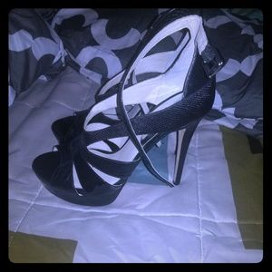 Black Michael Kors heels